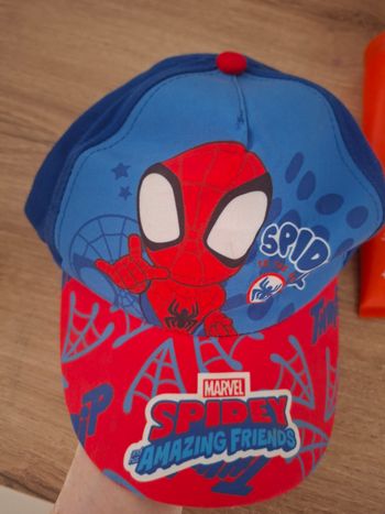 Casquette spiderman 3 5 ans