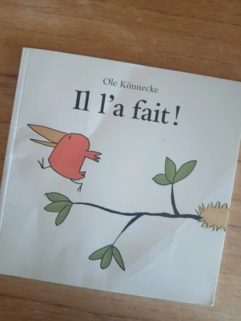 livre pour enfant "il l'a fait" collection école des max