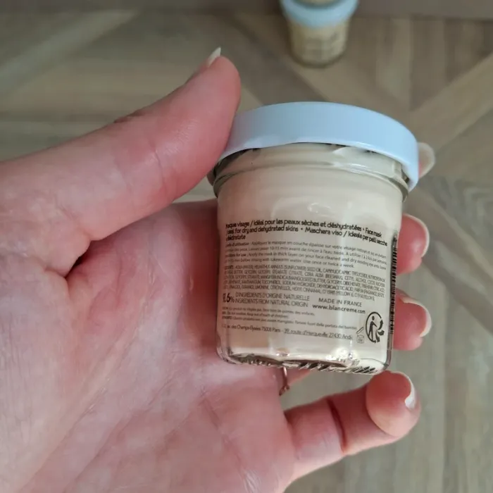Lot de 4 masque visage blancrème - photo numéro 3