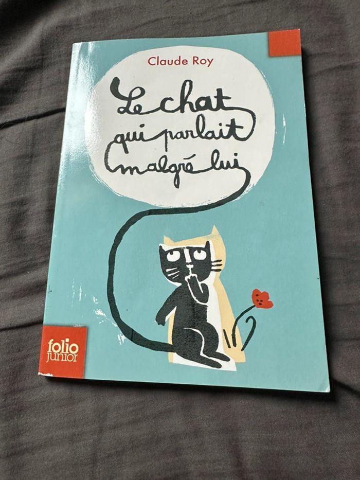 livre : Le chat qui parlait malgré lui