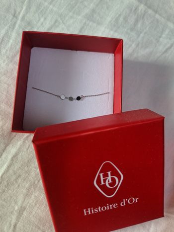 Bracelet Histoire d'Or Argent Blanc, neuf jamais porté