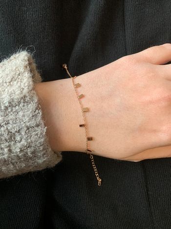 Bracelet Maboxbijoux acier inoxydable.