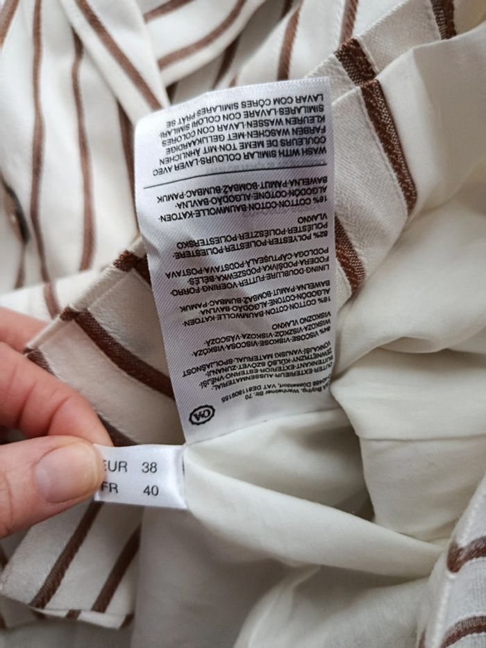 Veste rayée 40 - photo numéro 2