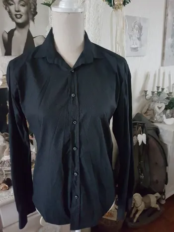 Chemise homme grise foncé Massimo Dutti Taille S