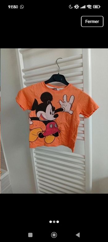 Tee shirt manche courte