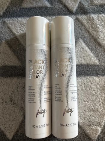 Vitality’s instant color spray black