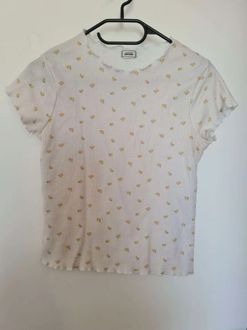 Haut élastique fleurie taille 36 38