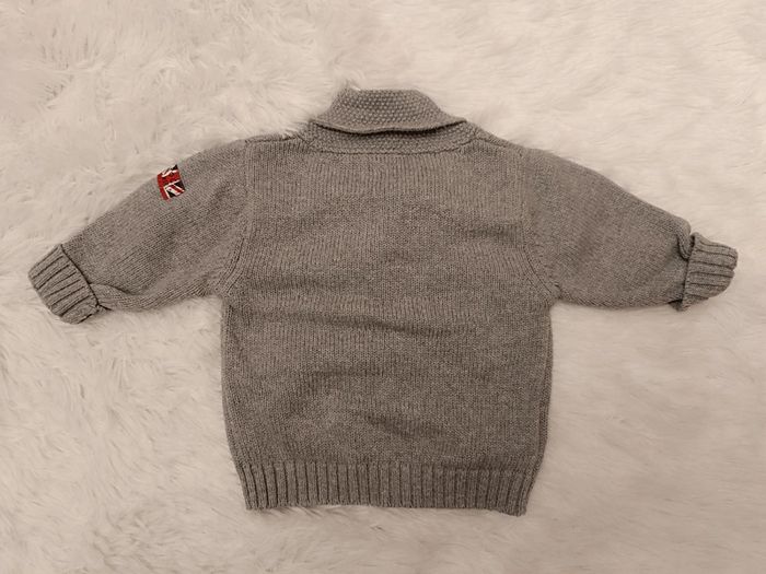 Cardigan - Gilet col châle T. 3 mois TAO - photo numéro 6