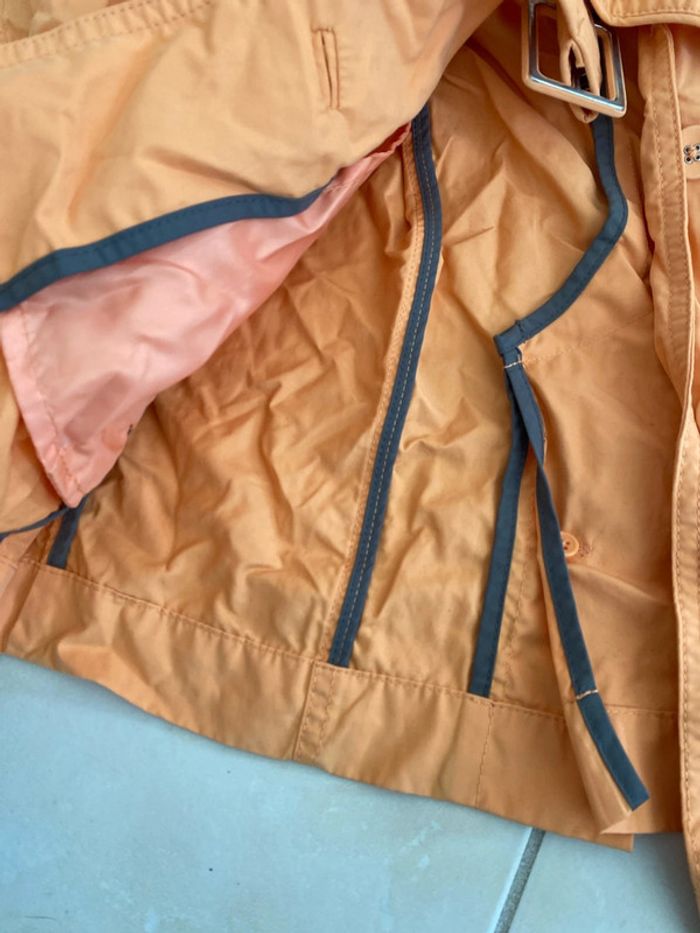 Tranch orange femme taille M - photo numéro 5