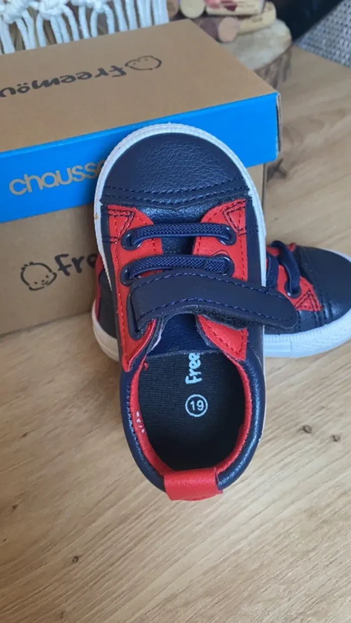 Chaussures basket bleu - photo numéro 2