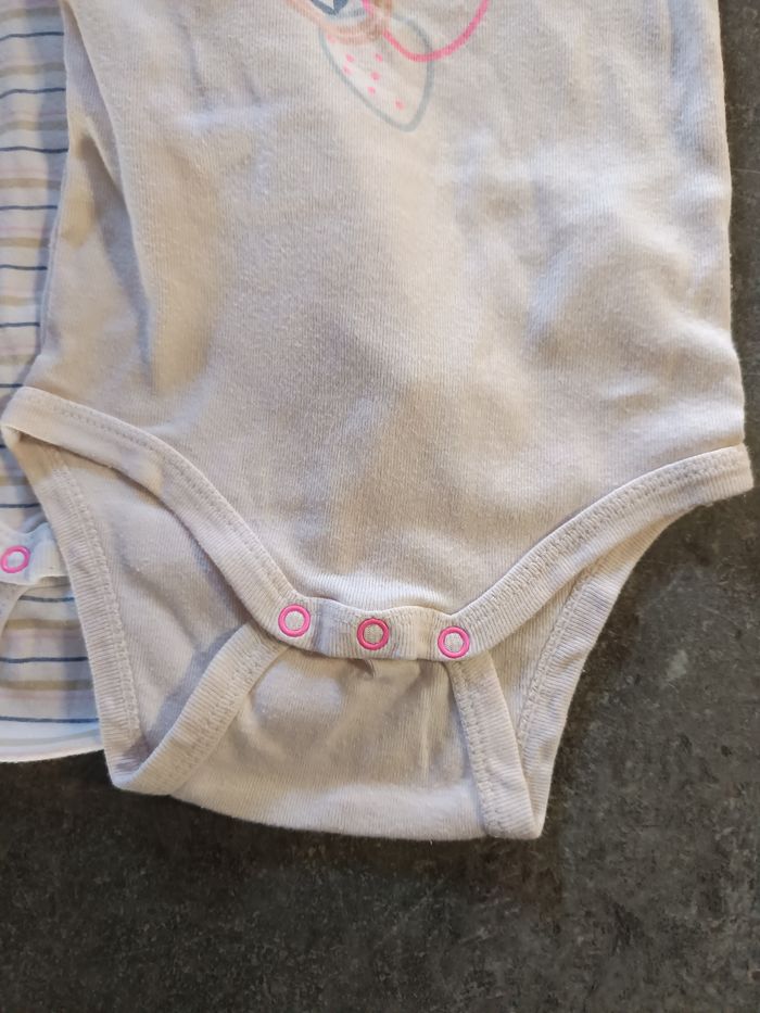 Lot bodies "my zest friends" 12 mois - photo numéro 4