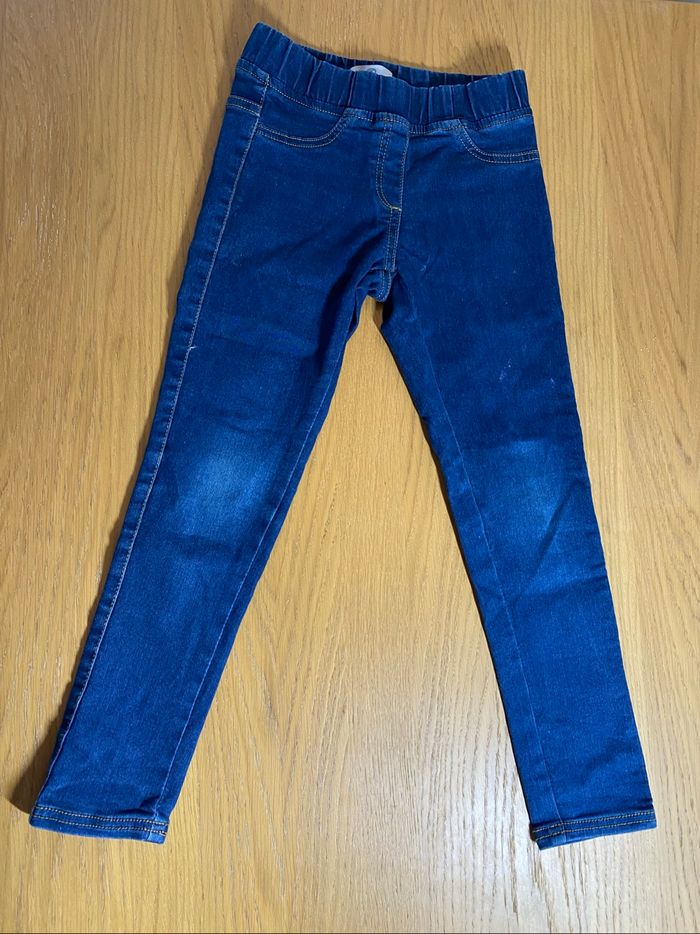 La Redoute Pantalon slim bleu foncé Taille 7 ans - photo numéro 2