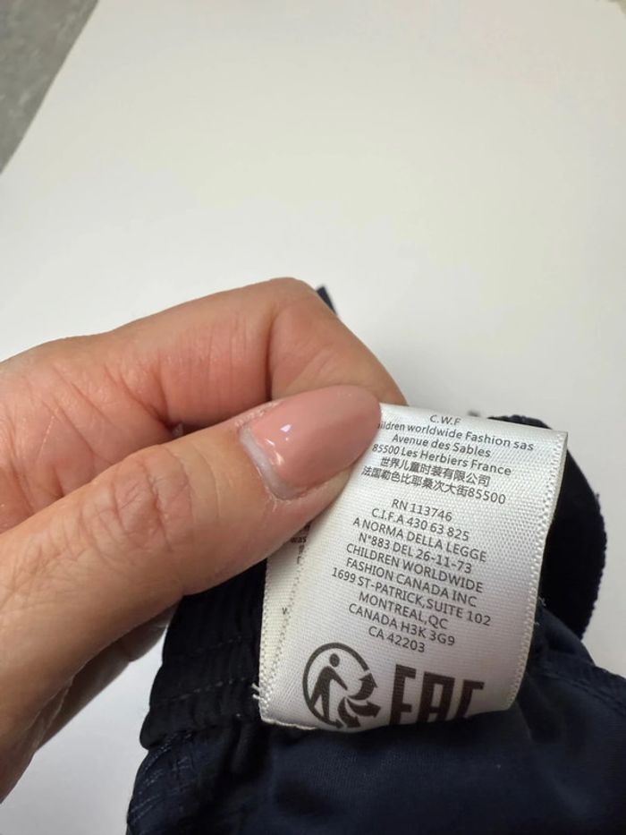 Short maillot de bain Boss Hugo Boss bébé garçon 3 mois marine comme neuf - photo numéro 5