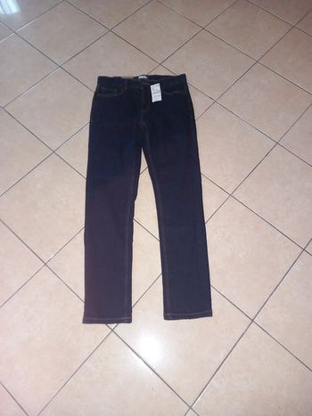Jean slim  marine neuf taille S kiabi