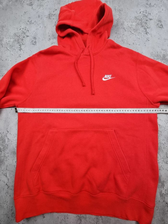Pull à capuche Nike rouge – Taille S Hommes - photo numéro 9