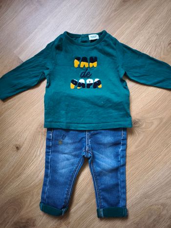 Ensemble garçon. 6 mois 