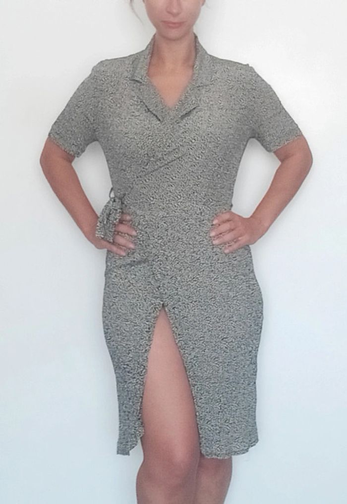 Robe portefeuille fendue taille 40