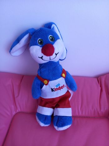 Peluche lapin Kinder neuf