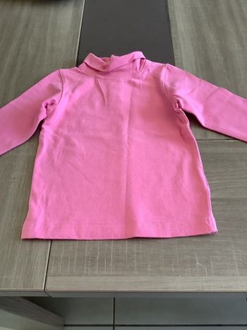 T-shirt col roulé coton 12 mois