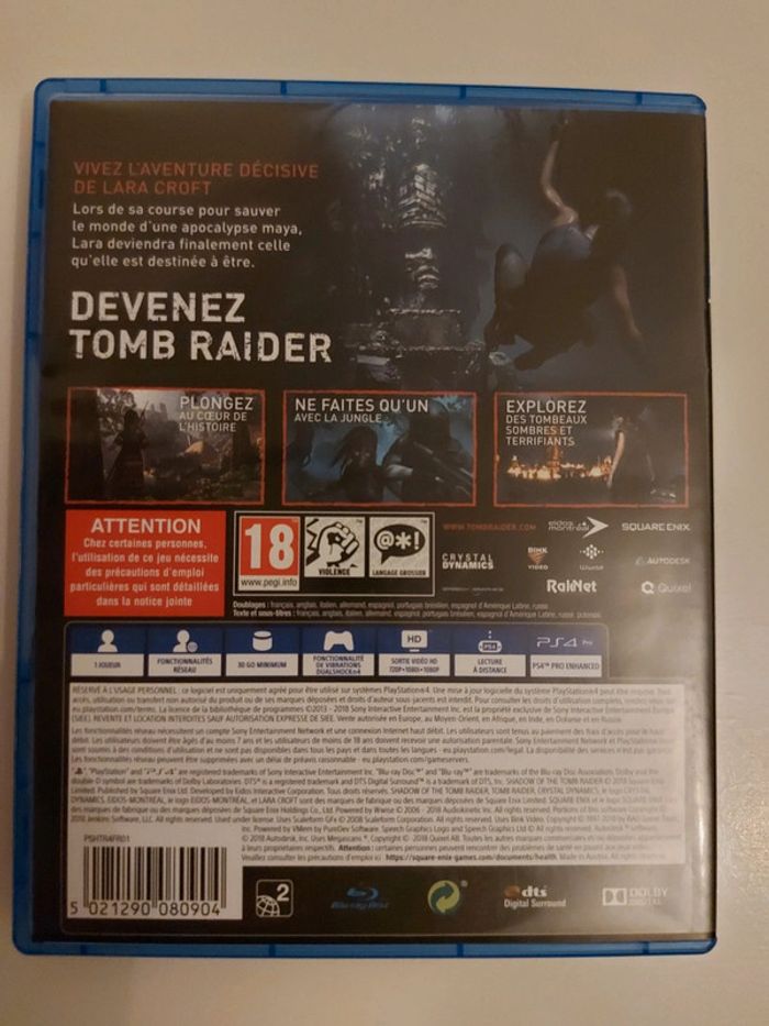 Tomb Raider ps4 - photo numéro 2