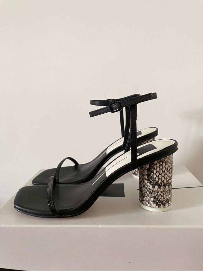 Dolce Vita naomey sandales en cuir noir 38 - photo numéro 2