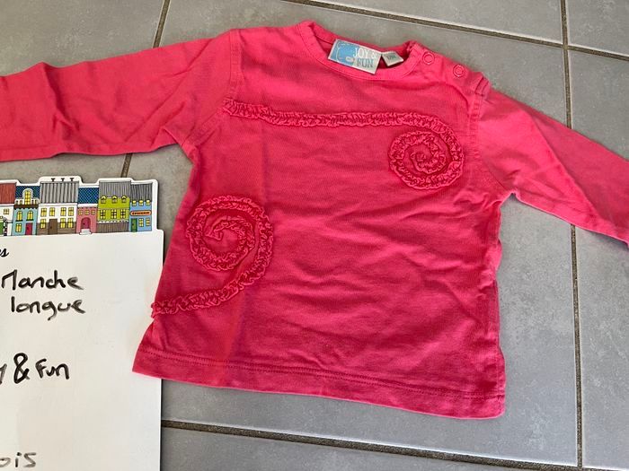 T shirt fille 12 mois - photo numéro 2