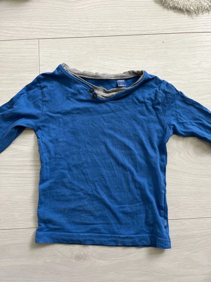 T-shirt manches longues 2 ans