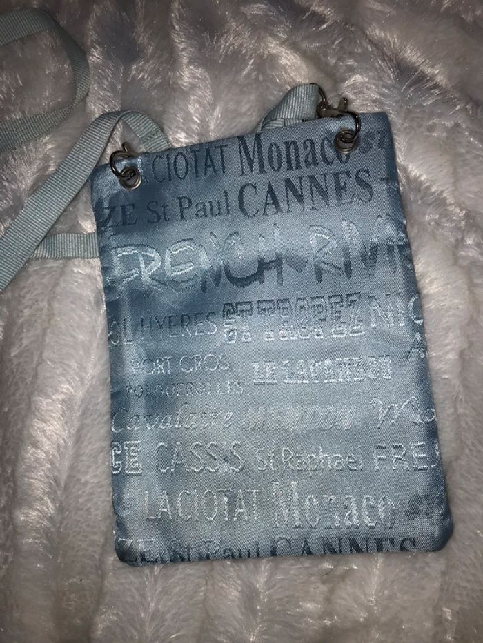 Petite sacoche bleue - photo numéro 2