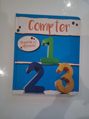 Livre Compter Regarde et Apprends dès 2ans