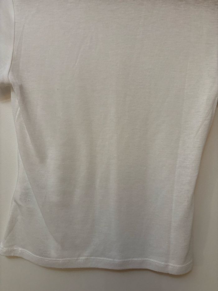 Tee-shirt fin blanc H&M taille M, neuf sans étiquette - photo numéro 6