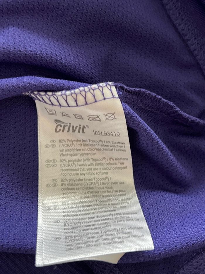 Sweat à capuche violet crivit - photo numéro 7