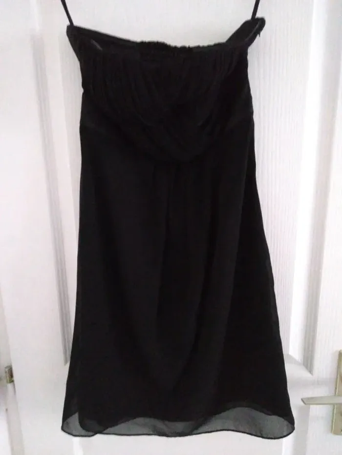 Robe Bustier Noire Etam - Taille XS - photo numéro 3