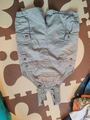 Salopette short 6 mois
