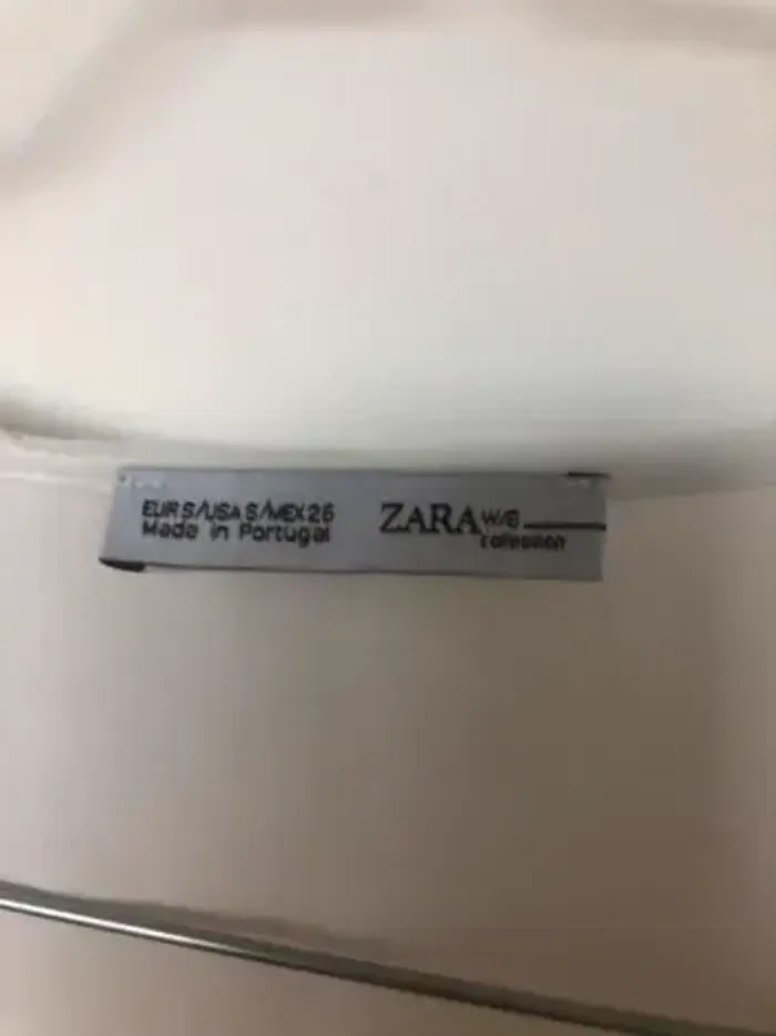 Blouse débardeur crème Zara S - photo numéro 6