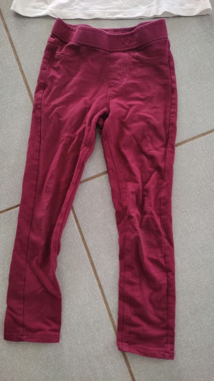 Ensemble T-shirt ML / jegging Kiabi T.6A - photo numéro 3