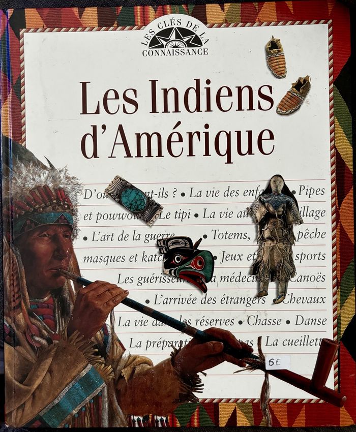 Livre Les indiens d'amerique