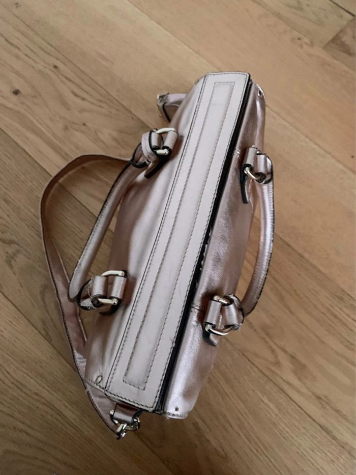 Sac Pourchet cuir métallisé - photo numéro 9