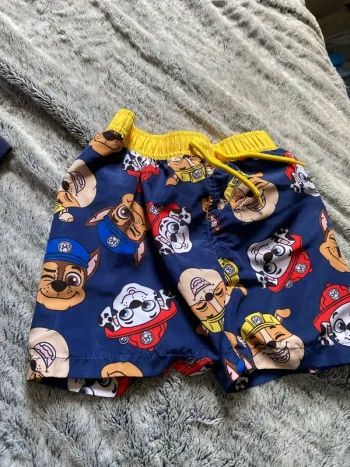 Short de bain garçon avec filet Pat Patrouille