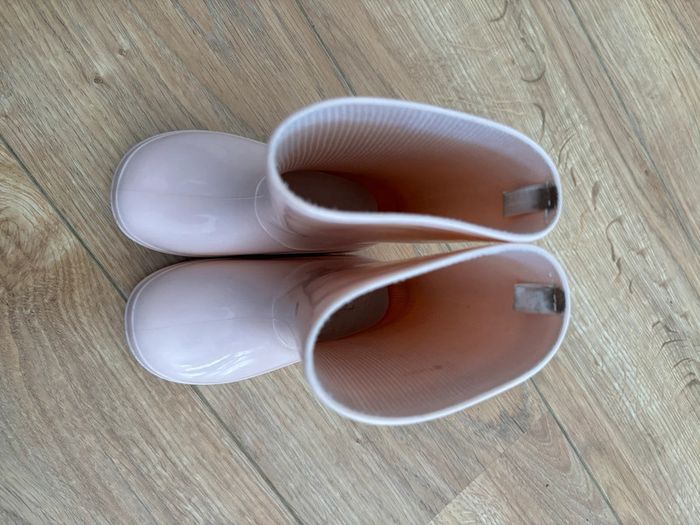 Bottes de pluie fille rose taille 22/23 - photo numéro 3