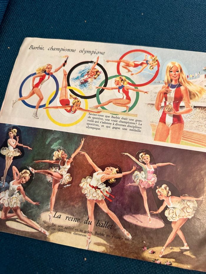 Album livre vignettes Panini ancien 1976 complet Barbie stickers autocollants - photo numéro 17