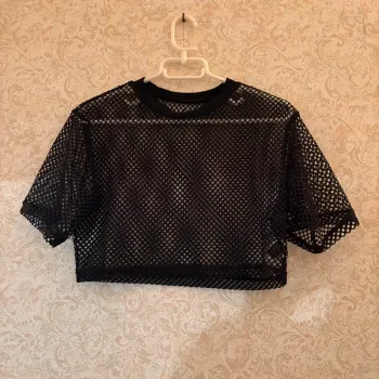 Crop top Shein • noir • 36 🌿