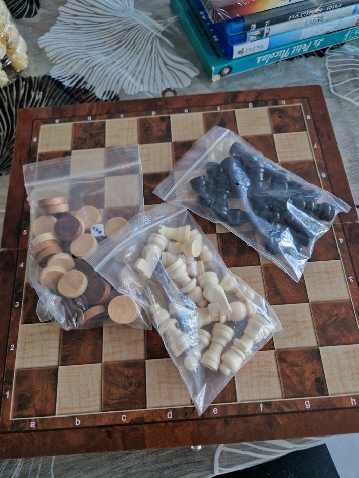 Jeu de dames et backgammon