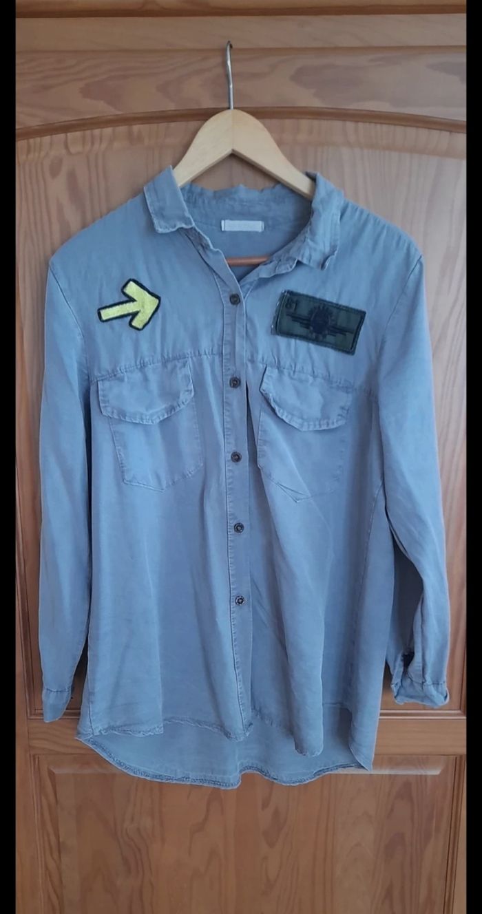 Chemise a patch 👔