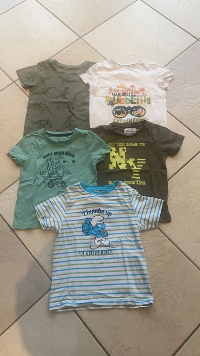 Lot tee shirts manches courtes