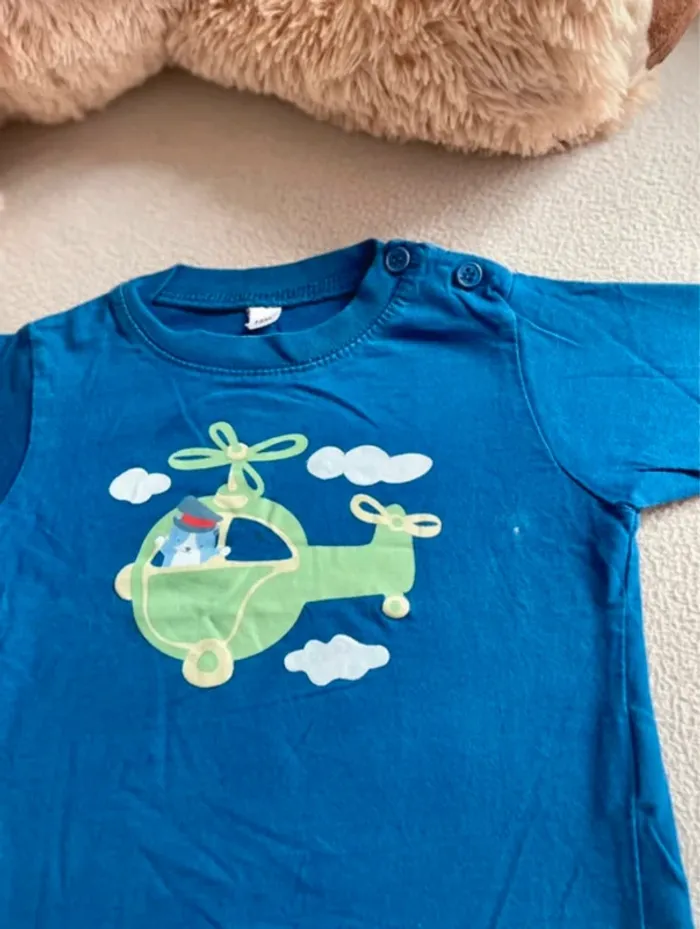 Lot 3 t-shirts manches longues - bébé - 18 mois - photo numéro 7