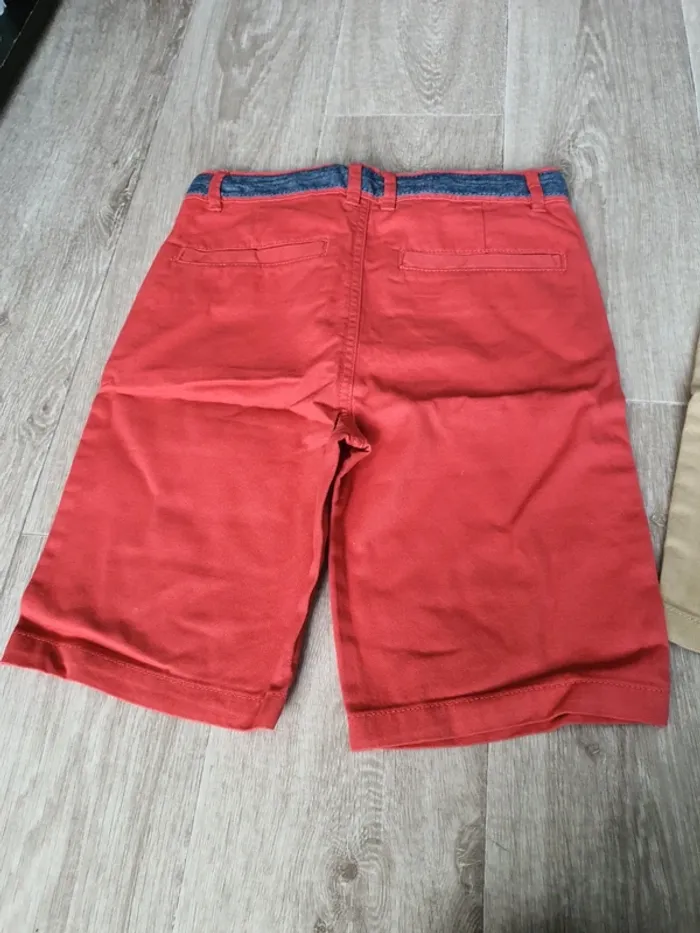 Lot de 2 shorts chino taille 10 ans - photo numéro 6