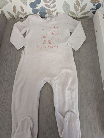 Pyjama velours fin 18 mois Auchan