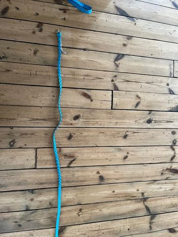 Ceinture en cuir tressé