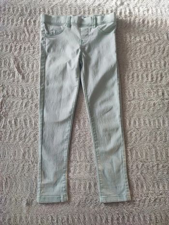 Jegging Bleu turquoise taille 5-6 ans