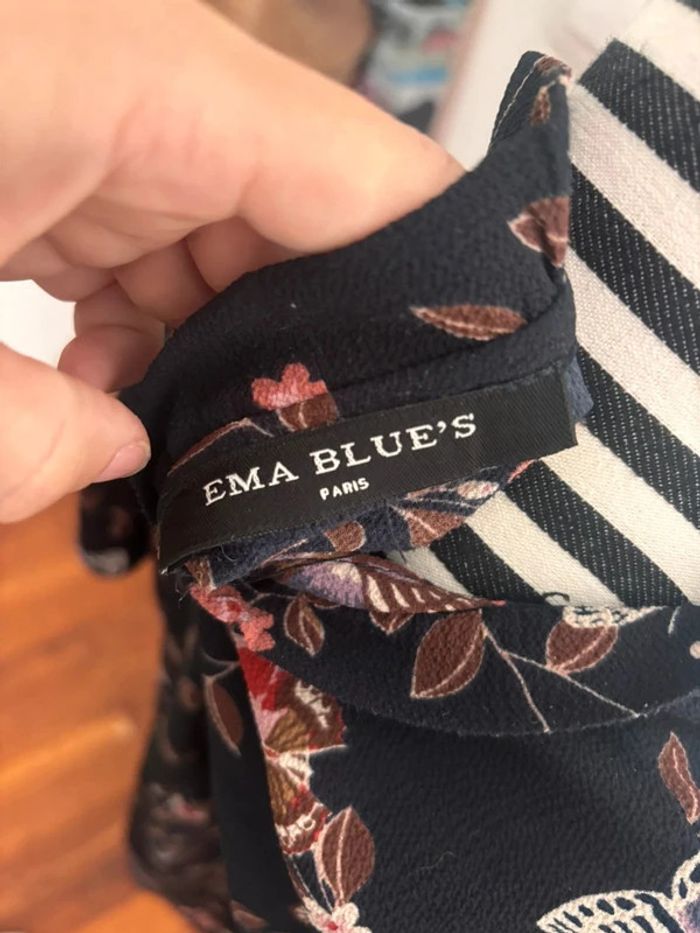 Robe papillons Ema Blues T2 - photo numéro 6